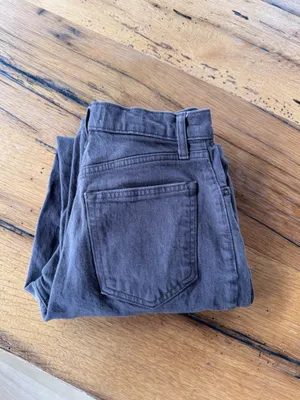 Abercrombie & Fitch Curve Love The ‘90s Straight Ultra High Rise Jeans Size 27 thumbnail 8