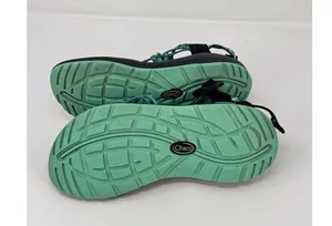 Chaco ZX/3 Womens Sandals Green Dual Adjustable Strap Classic Sport Outdoor US 8 thumbnail 4