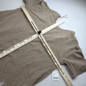 Free People Movement Women's Hot Shot Tee Romper Mocha Latte Size Small NWT thumbnail 8