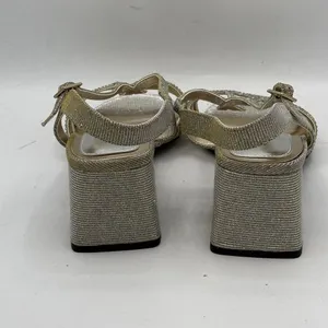 David Tate Refined Sandal Silver Size Womens 7.5 W‎ thumbnail 3
