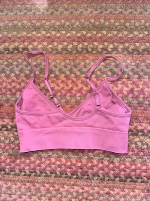 LULULEMON DUSTY ROSE PINK EBB TO STREET seamless SPORTS BRA thumbnail 2