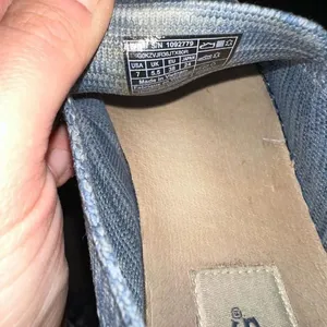 Uggs heathered blue striped size 7 comfortable slip on loafers thumbnail 5