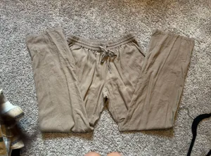 linen pants Tan Size undefined thumbnail 2