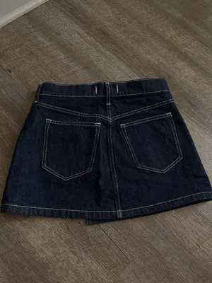 Abercrombie Dark Denim Skirt thumbnail 3