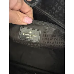 Kate Spade Grove‎ Street Maeve Leather Tote Bag Black Pink Handbag Large thumbnail 5