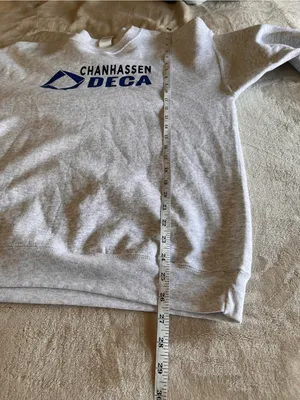 DECA Graphic Gray Crewneck Pullover Sweatshirt Unisex Sz M Chanhassen NWOT thumbnail 6