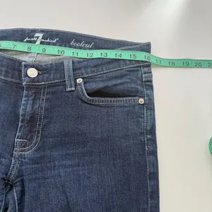 7 For All Mankind Bootcut Jeans Sz 30 Women Stretch Signature Wave Pocket Design thumbnail 7