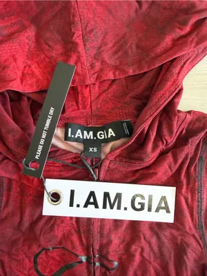 I.AM.GIA Blare Hoodie Red XS NWT IN PACKAGE thumbnail 10