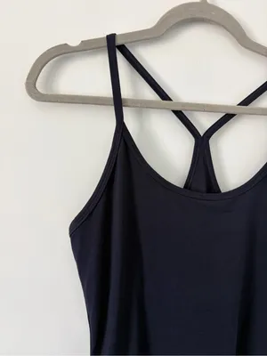 Quince Ultra Form Active Tennis Golf Dress Deep Navy Small thumbnail 2