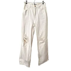 SHOW ME YOUR MUMU‎ 90s Straight Distressed Jean in Seasalt Sz 26 thumbnail 3