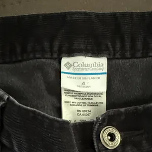Women’s Columbia Black Corduroy Trousers Size 4 Regular thumbnail 2
