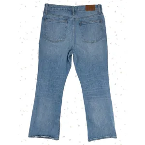 Madewell Cali Demi-Boot Blue Jeans Light Denim High Waisted Button Fly Size 29 thumbnail 2