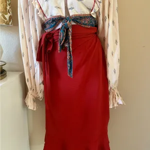 Bohemian Red skirt thumbnail 3