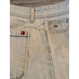 Tommy Hilfiger women's size 6 blue denim jean shorts thumbnail 4