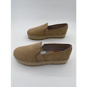 Circus by Sam Edelman Christina Slip‎ On Platform Espadrilles Brown Suede 9.5 thumbnail 5