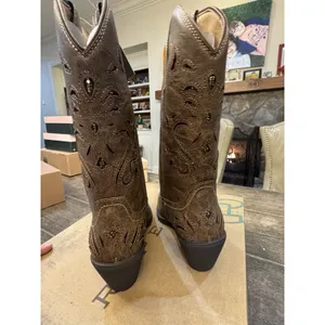 Roper Chloe Snip Toe Cowboy Womens Brown Casual Boots 09-021-1556-0768 Size 8 thumbnail 5
