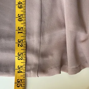 Show Me Your Mumu Jenn Maxi Bridesmaids Formal Dress Soft Beige Chiffon Sz Small thumbnail 12