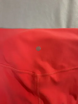 Lululemon Align High-Rise Crop Leggings Women’s Size 12 Pink Coral Yoga Pants thumbnail 9