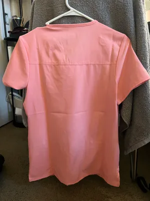 XS Pink Beyond Scrubs Top thumbnail 2
