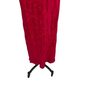 Privacy Please Mia Maxi Dress‎ Slip Maxi Floral Satin Hot Pink Size Small thumbnail 6