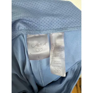CALIA by Carrie Underwood Women Blue High Rise Athletic Bike Shorts Size L thumbnail 3