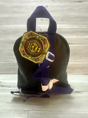 Disney 'Wicked Make Your Own Magic' Black & Green Mini Backpack thumbnail 2