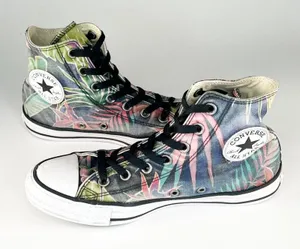 Converse Chuck Taylor Fern Hi Top Sneakers Shoes Cream Women 8 / Men 6 thumbnail 1