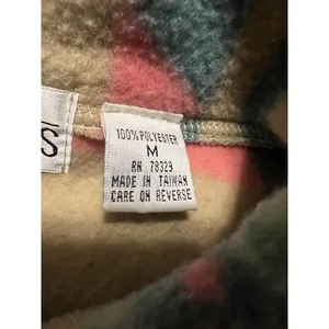 Bill Blass Fleece Women Medium Aztec 1/4 Snap‎ Pullover Western Soft Outdoor thumbnail 4