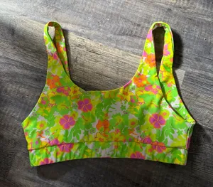 Kulani Kinis Vibrant Floral Bikini Top thumbnail 1