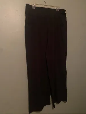 ESOFT Wide Leg Pants High-Waisted Yoga Work Dress Pants Pockets XL NWOT thumbnail 4