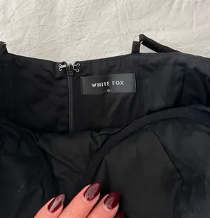 White Fox Black Dress thumbnail 6