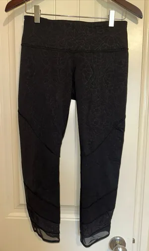 Lululemon Pace Rival Crop Leggings Size 6 thumbnail 1