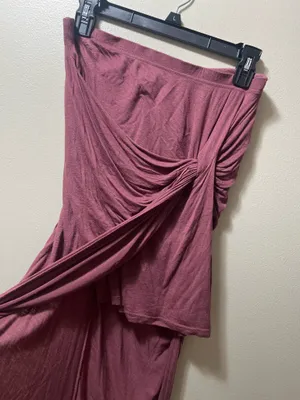 Rue 21 Mauve High Low Skirt thumbnail 2