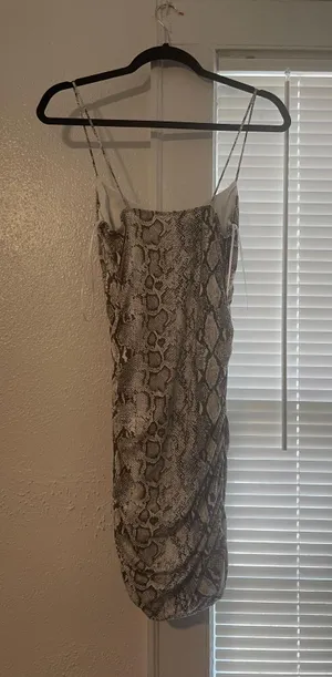 Snakeskin Mini Dress thumbnail 5