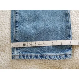 Good American Good Classic Skinnyish Fit Distress Indigo Hi-Rise Jeans Sz 14/32 thumbnail 9