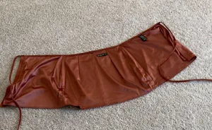 BLANKNYC faux suede wrap skirt. S thumbnail 2