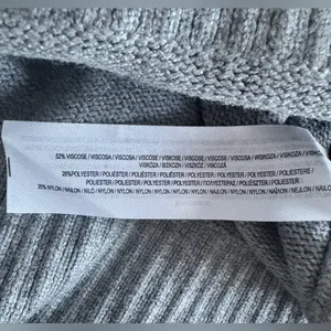 Primark Women's grey half zip mock neck sweater long sleeve pullover Size M 8-10 thumbnail 7
