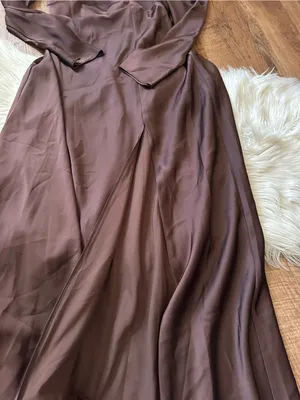 BIRDY GREY Maya Dress In Matte Satin Espresso thumbnail 8