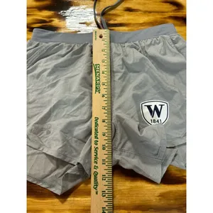Under Armour Heat Gear Loose Shorts Women’s Size Med Grey‎ Running Sporty Active thumbnail 5