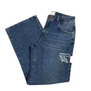 Revolve One Teaspoon Blue Mid Waist Wide Leg Jackson Jeans(Size 28) thumbnail 8
