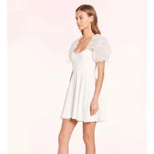 Amanda Uprichard Lovely Dress Ivory thumbnail 2