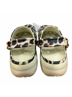Crocs NEW Women's Platform Animal Print Remix Clogs Size 10 #B1318 thumbnail 6