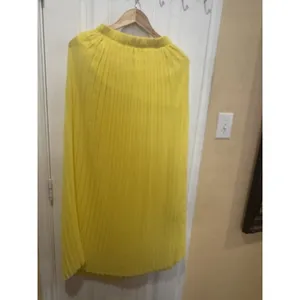 Papaya Pleated Skirt Size M Made In USA thumbnail 4