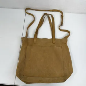 Madewell The Medium‎ Transport Tote Corduroy Suede Edition Crossbody Strap Gold thumbnail 4
