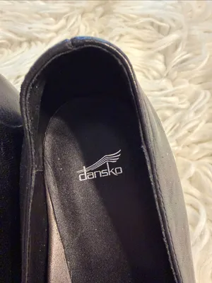 DANSKO Black Mary Jane Heeled Loafers - Women size 41 (USA 10)BNWOT leather thumbnail 4
