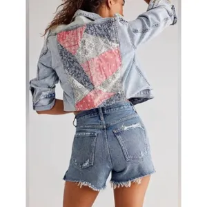 Agolde‎ Dee Short in Turmoil Distressed Denim Shorts Size 31 High Rise thumbnail 2