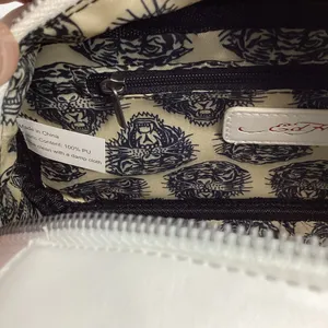 Ed Hardy Satchel Bag Butterfly & Skull White Backround NEW! Retail $80 thumbnail 12