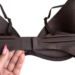 Skims Size 32C Ultimate Teardrop Push Up‎ Bra Cocoa Dark Brown Seamless Shaping thumbnail 9