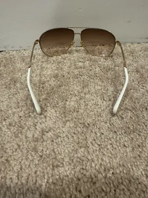 Marc Jacobs Gold Aviators Sunglasses with Brown Gradient Lenses thumbnail 4