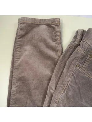 Free People Corduroy Skinny Pants Women’s Size 28 Taupe thumbnail 3